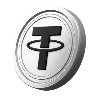 Tether USDT coin displayed in the account information section